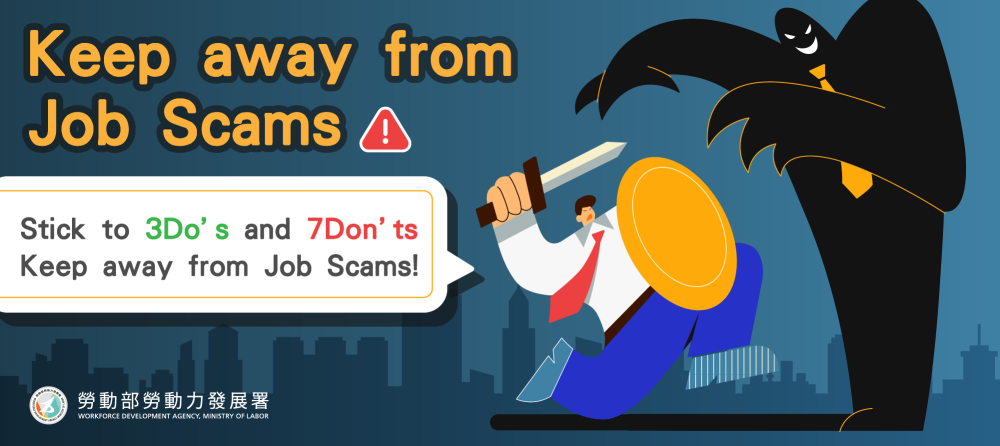 Keep away from Job Scams_Instructions for literal