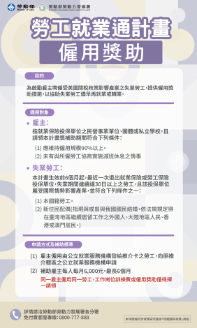 勞工就業通計畫-僱用獎助DM_Instructions for literal
