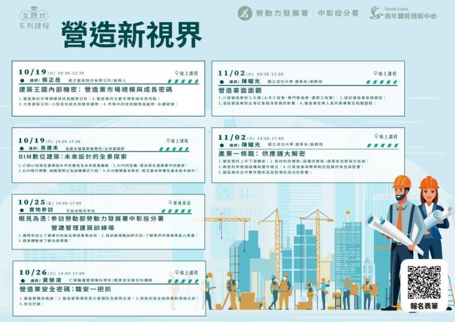 圖３營造新視界系列課程海報_Instructions for literal