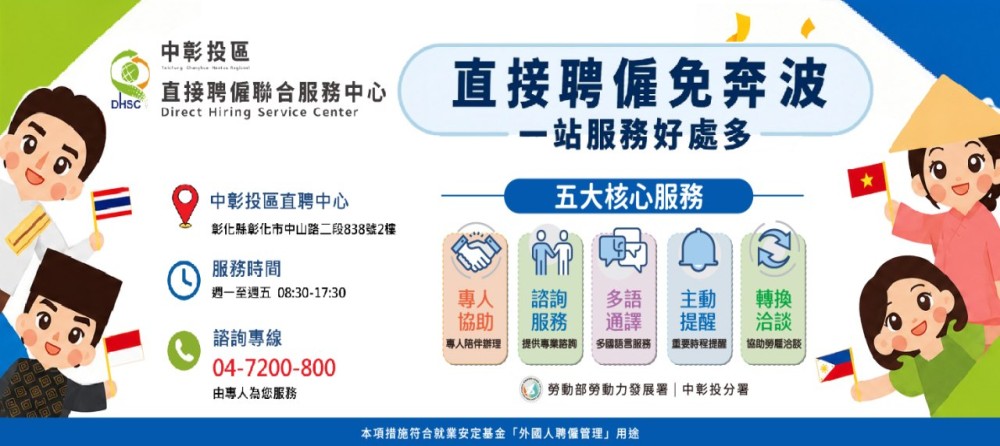中彰投區直接聘僱聯合服務中心_Instructions for literal