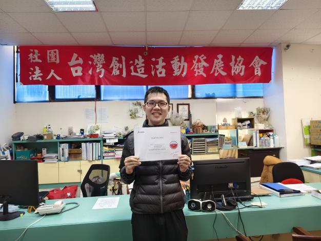 苡程參加南分署委辦之「工業產品設計人員培訓班」後，順利取得AutoCAD國際認證與SolidWorks專業認證，大大提升職場競爭力 (2)_Instructions for literal