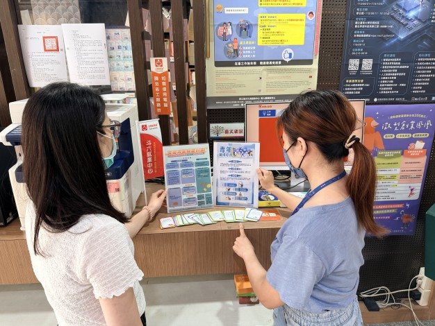 勞動部為協助待業青年儘速就業，提供完整的就業促進工具，協助盤點自身職場優勢、成功銜接職場.JPG_Instructions for literal