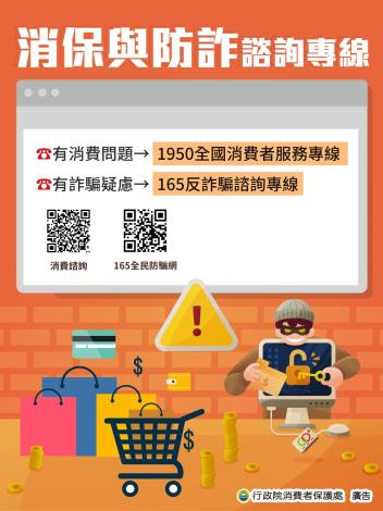 消保與防詐諮詢專線_Instructions for literal
