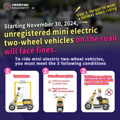 微型電動二輪車掛牌宣導(英文)_Instructions for literal