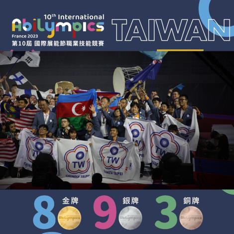 第10屆國際展能節職業技能競賽成績斐然！台灣實力勇奪8金9銀3銅_Instructions for literal
