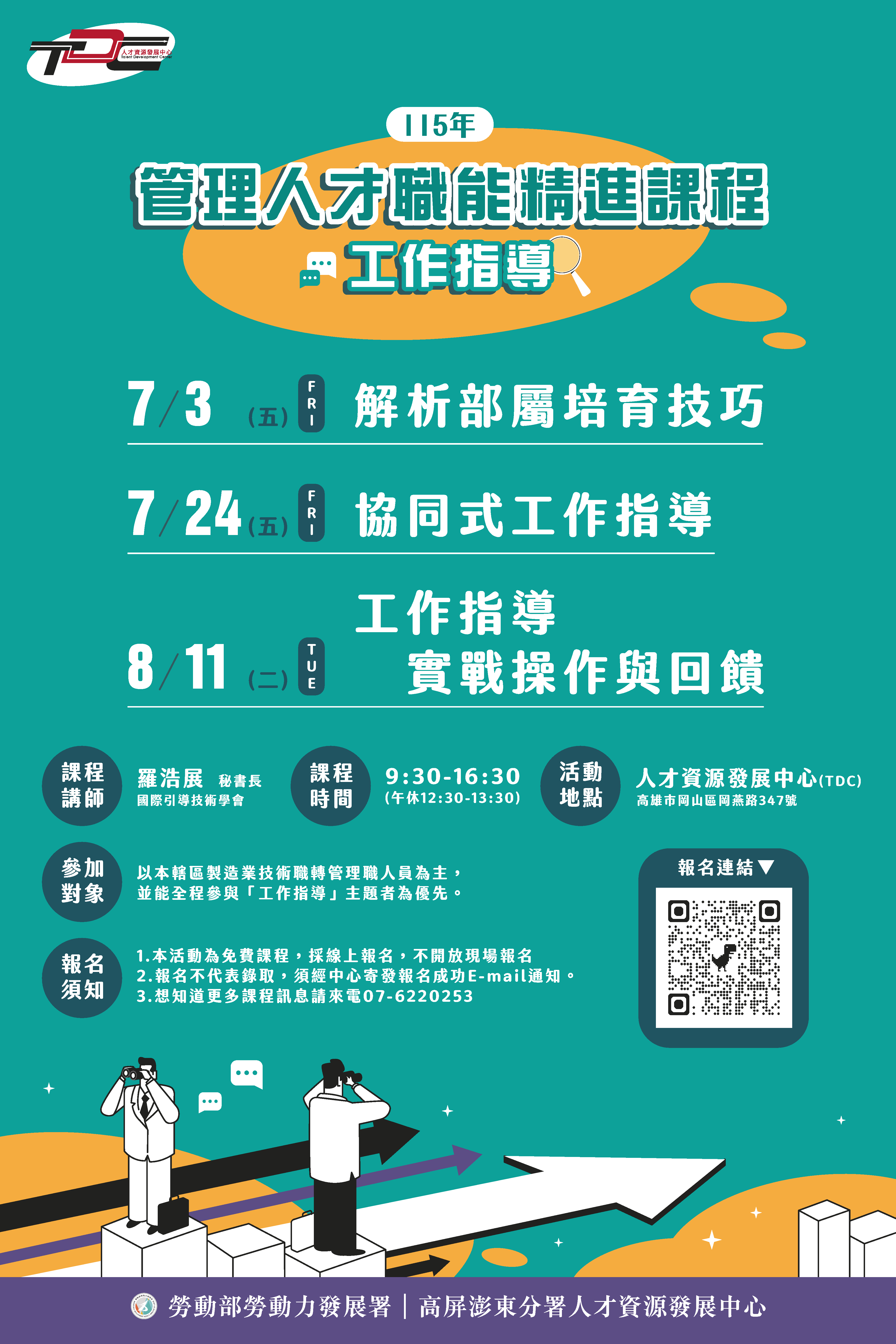 115年管理人才職能精進課程-工作指導